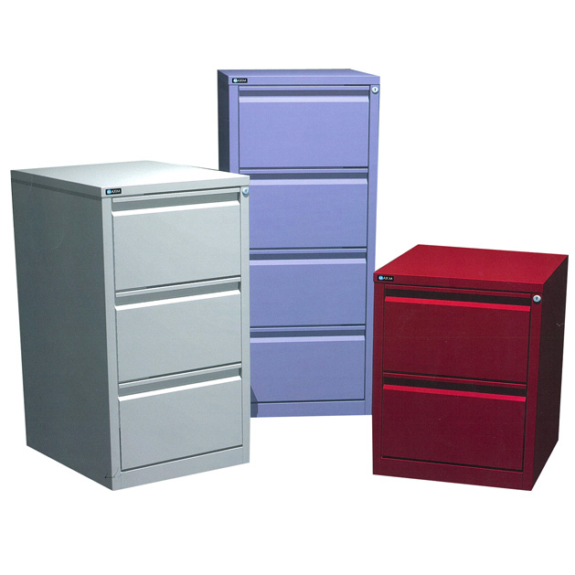 Filing Cabinet 2 Drw Easy Glide Maxim Ice White